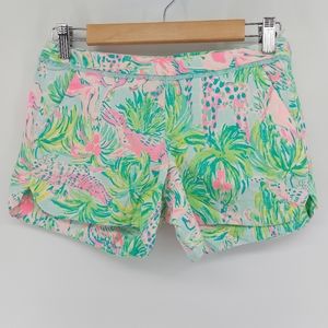 Lilly Pulitzer Animal Jungle Print Shorts Size 00